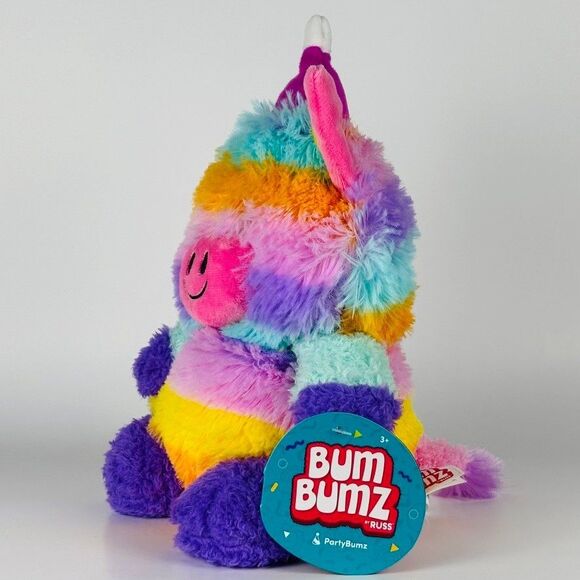 Bumbumz NWT 7.5" Prudence the Donkey Pinata PartyBumz Bum Bumz - Ready to Ship! - Picture 2 of 6